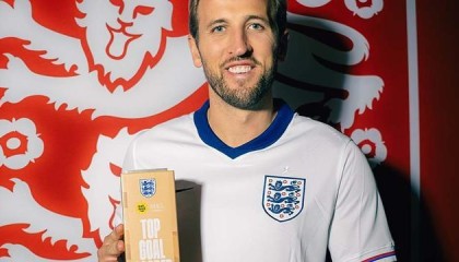 如果攻破安道尔球门，凯恩将第4次在英格兰队连续6场进球